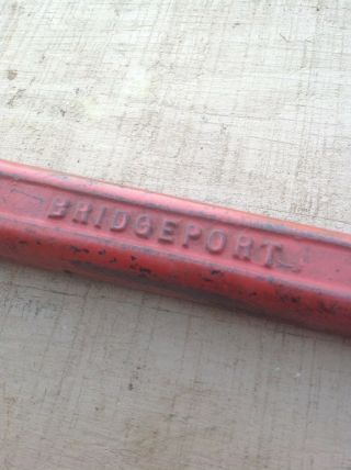 Antique Vintage Bridgeport No.  64 Rex Cast Iron Nail Puller USA Primitive Tool 5