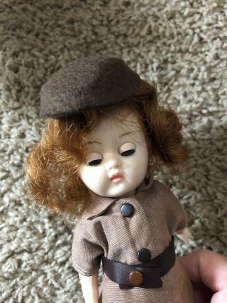 Vintage 8” Terri Lee Girl Scout Brownie Doll Outfit Hat 6