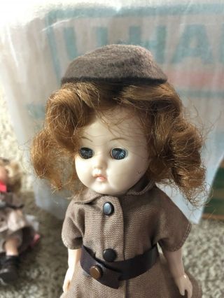 Vintage 8” Terri Lee Girl Scout Brownie Doll Outfit Hat 8