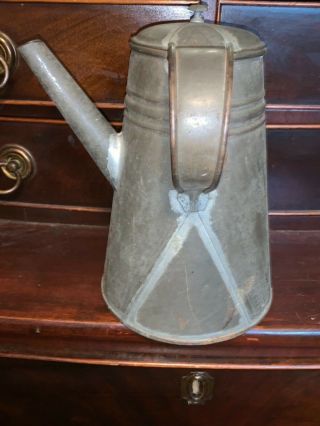 Shaker Tin Coffee Pot Tinware Aafa Americana Decorative Arts