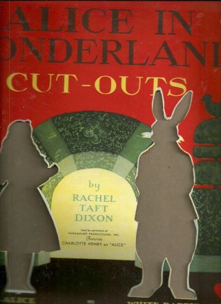 1933 Alice In Wonderland Whitman 993 Complete Cut Set