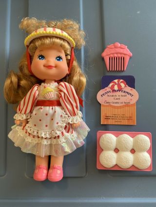 Vintage Mattel Cherry Merry Muffin Year 2 Penny Peppermint Doll Complete