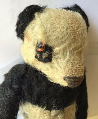 ANTIQUE 1930’S MERRYTHOUGHT PANDA TEDDY BEAR - SCARCE 2