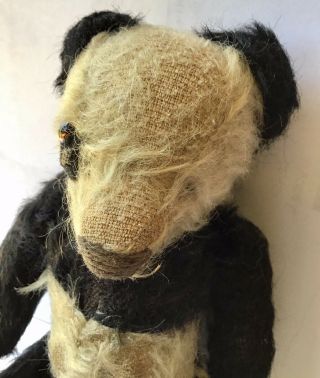 ANTIQUE 1930’S MERRYTHOUGHT PANDA TEDDY BEAR - SCARCE 3