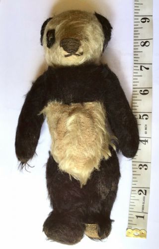 ANTIQUE 1930’S MERRYTHOUGHT PANDA TEDDY BEAR - SCARCE 7