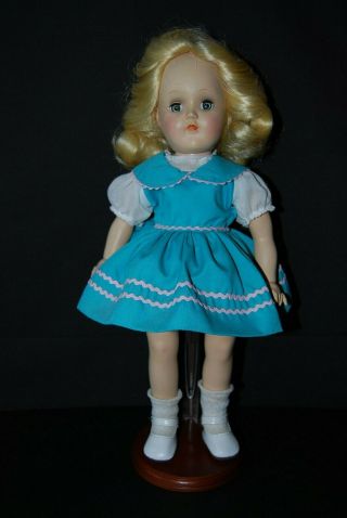 Vintage P90 Blonde Ideal Toni Doll W/ Stand