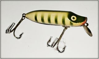 Tough Hex Bait Co Floater Lure Pike,  Silver Scale Ont 1950s
