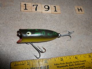 T1791 H Heddon Baby Lucky 13 Fishing Lure