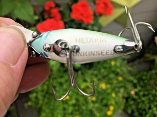 Vintage Heddon 9630 Punkinseed Fishing Lure Blue Gill Minnow Unfished Ex Cond 6
