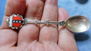 Antique Silver Souvenir / Commerative Spoon Holland N69109