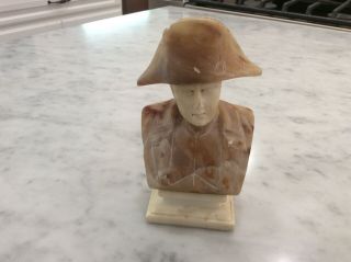 Vintage Marble Bust Statue - Napoleon