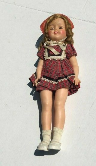 Vintage Shirley Temple Doll St - 17 - 1 Ideal Toy Corp.