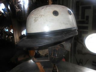 Vintage Everoak Crash Helmet Helmet M Flat Tracker Bobber Hipster