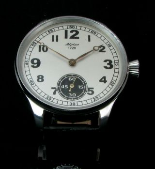 Alpina Precision Union Horlogere Antique Hi - Grade Watch