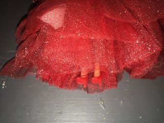 Vintage 1988 Happy Holidays Christmas Collectors Barbie Red Dress w/ Stand VGC 5