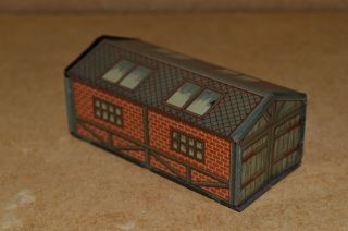 Antique Tinplate Penny Toy Car Garage C1917 - Made In Germany