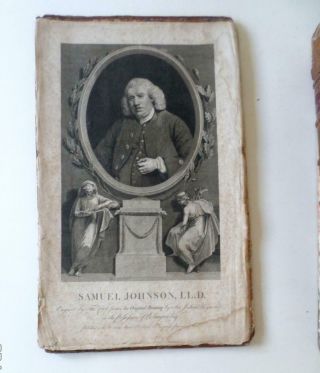 ANTIQUE - Samuel Johnson.  A Dictionary of the English Language.  Complete Vol.  1785 3
