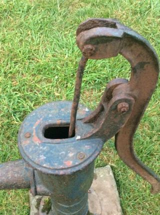 Vintage Cast Iron Hand Water Pump Ornament Available Worldwide 2