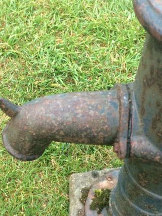 Vintage Cast Iron Hand Water Pump Ornament Available Worldwide 3