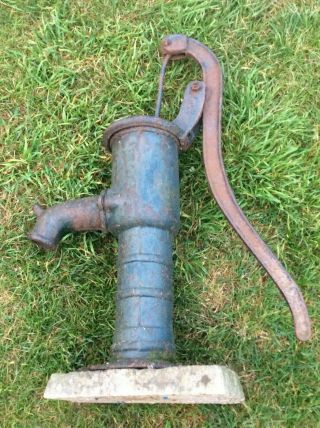Vintage Cast Iron Hand Water Pump Ornament Available Worldwide 8