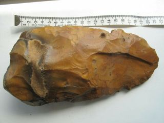 Palaeolithic Flint Hand Axe,  Weighing Approx 1kg