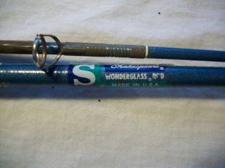 Vintage Shakespeare Wonderglass Fishing Rod 3