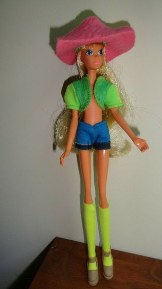 Vintage Leggy Doll By Hasbro Blonde 4620 Jill Long Legs Big Eyes 1972 Outfit