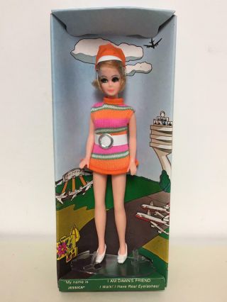 Vintage Topper Dawn Jessica Doll With Box