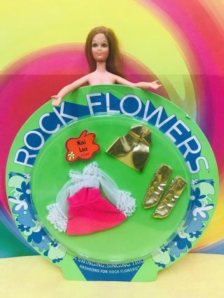 Dawn Pippa Vintage Clone - Rock Flowers Doll Lilac And Nrfp Fashion