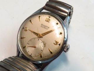Vintage 34mm Helvetia Britannia Mechanical Watch