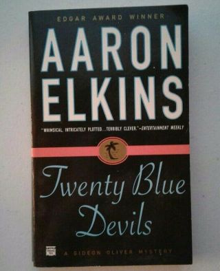 Vintage (1997) Twenty Blue Devils By Aaron Elkins (paperback)