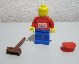 Exxon Mobil Sticker Torso Gas Station Worker 544 1970 ' s RARE Lego Minifigure 3