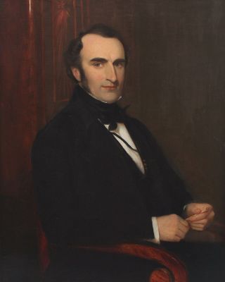 Large 19thC Antique 1820s Life - Size Portrait Oil Painting of Gentleman Man 3