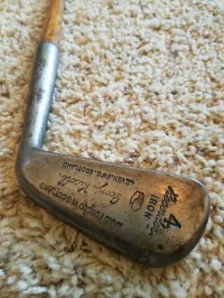 Antique Hickory Wood Shaft George Nicoll Irons 3