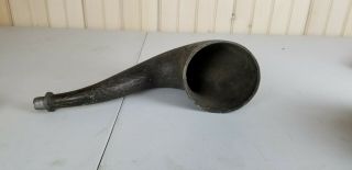 Antique Brass Phonograph Gramophone Horn Goose Neck Speaker Sound Horn
