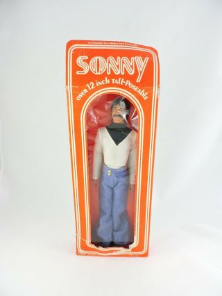 Sonny Bono 12 - Inch Doll 1976 Mego Vintage Figure Cher Husband "