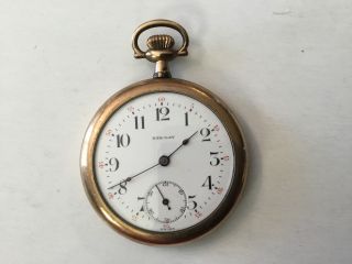 Antique Julliard Barclay Pocket Watch - Swiss - Gold Filled Supreme Illinois Case 2
