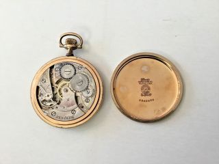 Antique Julliard Barclay Pocket Watch - Swiss - Gold Filled Supreme Illinois Case 4