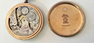 Antique Julliard Barclay Pocket Watch - Swiss - Gold Filled Supreme Illinois Case 5