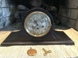 Antique Seth Thomas 113 Movement Westminster Chime Clock 77 Mantle Clock