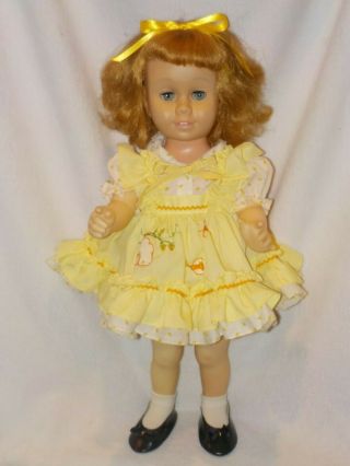 Vintage Mattel Blonde Hair Chatty Cathy Doll