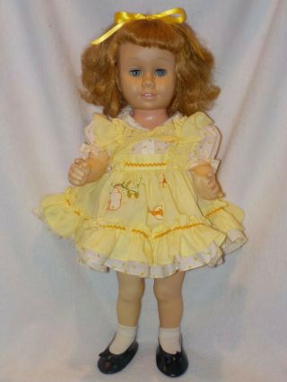 Vintage Mattel Blonde Hair Chatty Cathy Doll 2