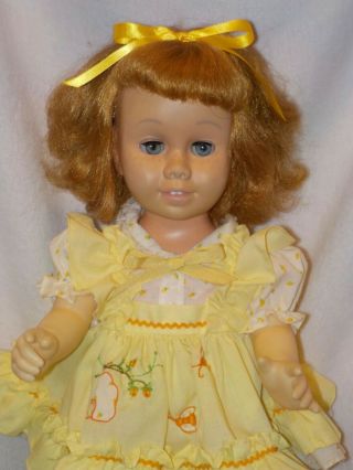 Vintage Mattel Blonde Hair Chatty Cathy Doll 3