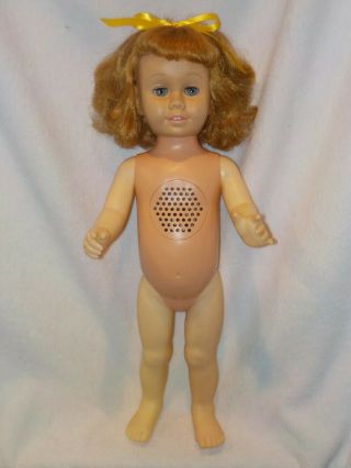 Vintage Mattel Blonde Hair Chatty Cathy Doll 5