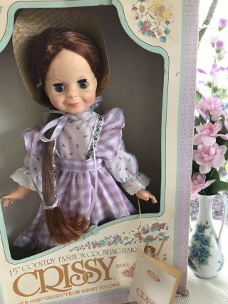 Ideal Crissy Family,  Country Fashion Doll,  And Tag
