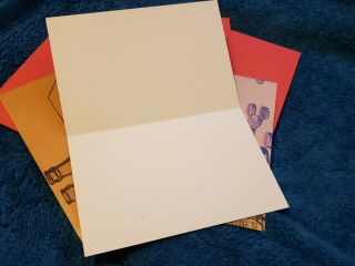Vintage 1989 Coca - Cola Gibson 4 Blank Stationary Note Cards and 4 Envelopes 3