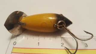 Vintage Heddon Dowagiac Crab Wiggler fishing lure. 4