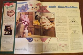 Vintage Cross Stitch Country Crafts Christmas,  Better Homes & Gardens 1991 2