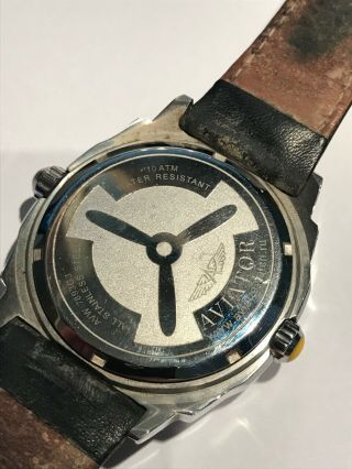 AVIATOR Large Dial Men ' s Wristwatch - 2