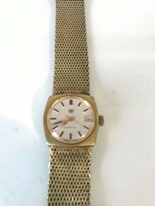 Ladies Vintage Watch.  W.  s Automatic Swiss Made 21 Jewels. 4